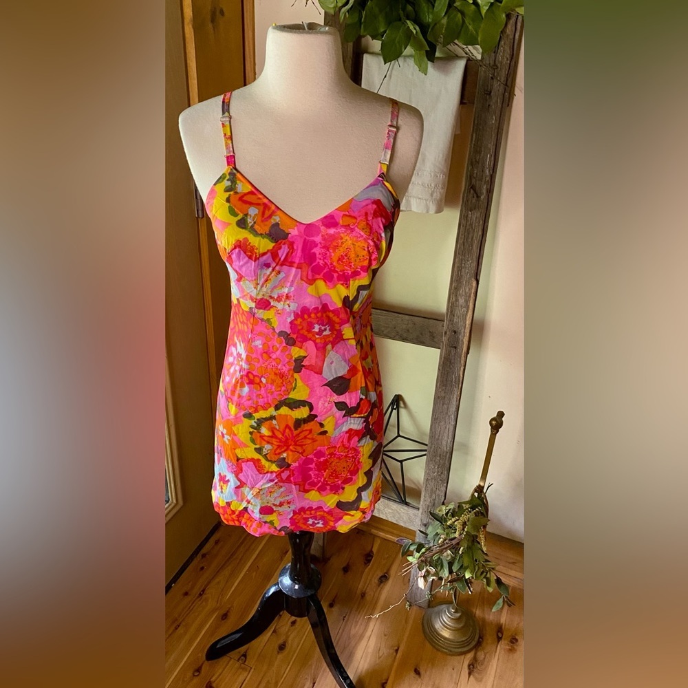 Vanity Fair Vintage Spaghetti Strap Slip Dress/Nightgown Sz XS VINTAGE
